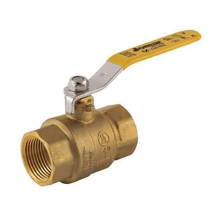 Thrifco Plumbing 1/2 Inch IPS Brass Full Bore Valve 6415042